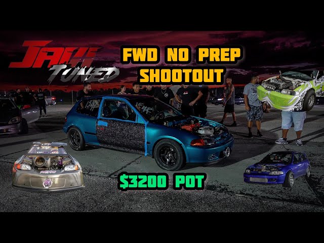 FWD NO PREP SHOOTOUT | PRESENTED BY JAVITUNED | IMMOKALEE RACEWAY | B-SERIES, K-SERIES, & MORE