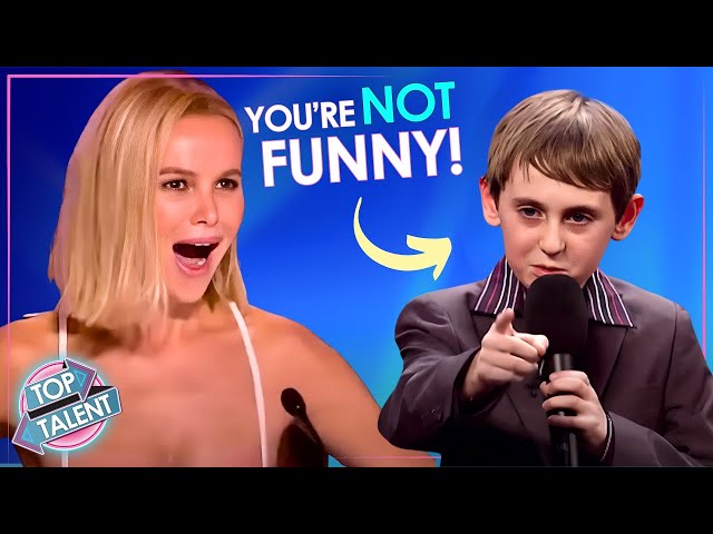 💀 BRUTAL KIDS Turn from Sweet to ROASTING the Judges❗