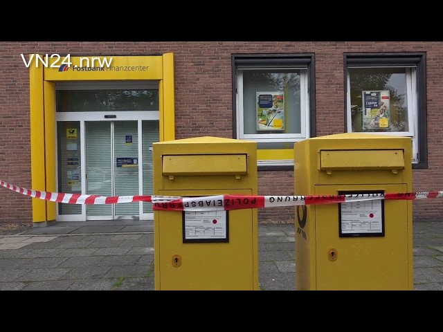 30.08.2018 - VN24 - Geldautomaten-Sprengung in Dortmund ging daneben