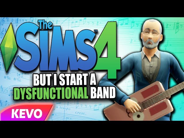 Sims 4 but I start a dysfunctional band