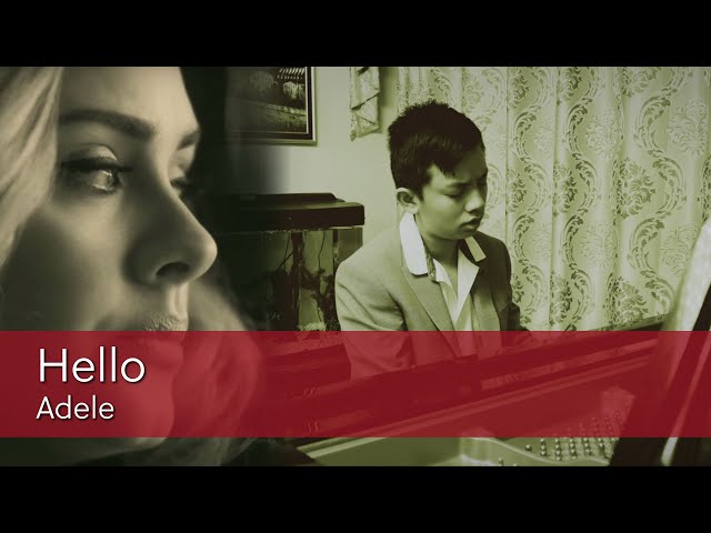 Adele Hello Piano Cover | Cole Lam 13 Years Old