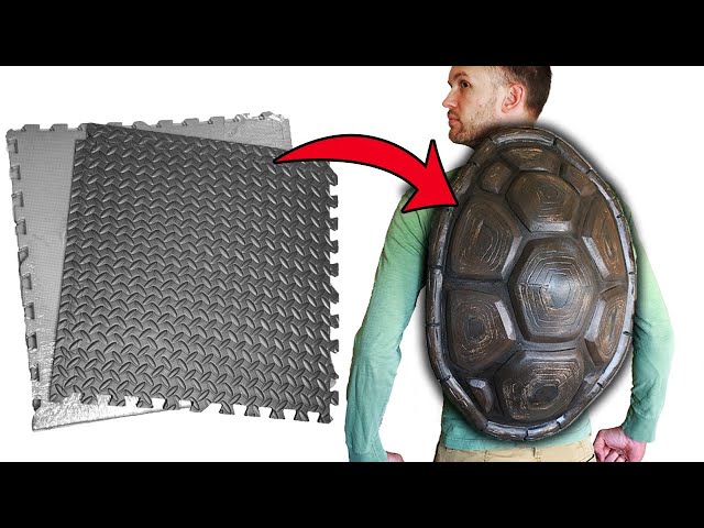 How To Make Cosplay Ninja Turtle Shell!