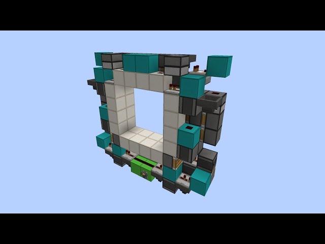 Tiny, Fast and Super Sync 4x4 Piston Door for 1.11-1.16.3+! Tutorial! [180 Blocks!] [Java Edition]