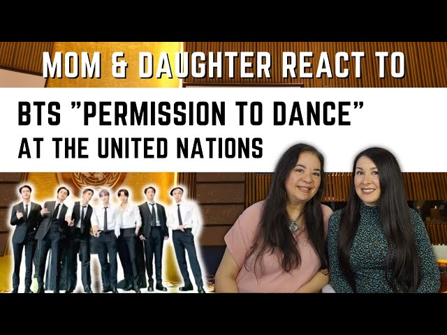 BTS 방탄소년단 "Permission To Dance" United Nations REACTION Video | performed at the General Assembly