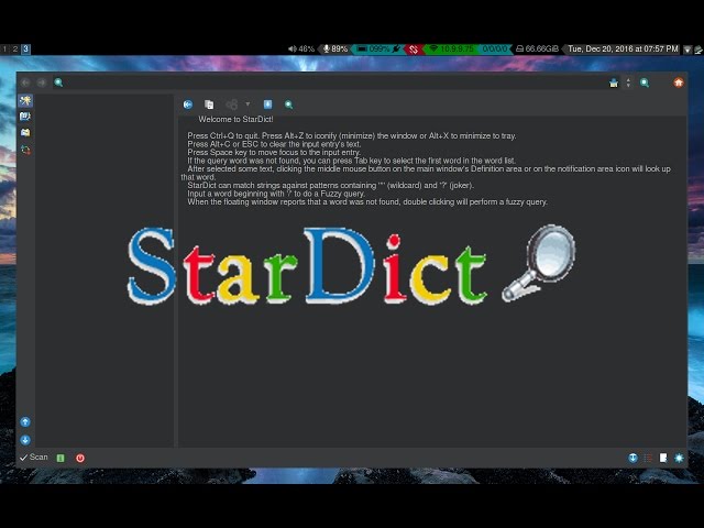 StarDict and Sdcv for Offline Dictionaries