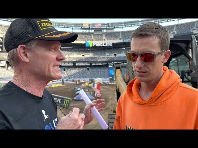 Dunlop Track Walk With Broc Glover - East Rutherford 2023