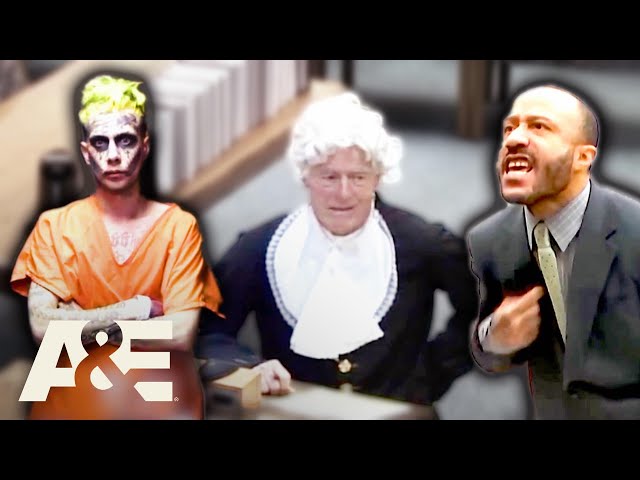 STRANGEST Courtroom Appearances - Top 9 Moments | Court Cam | A&E