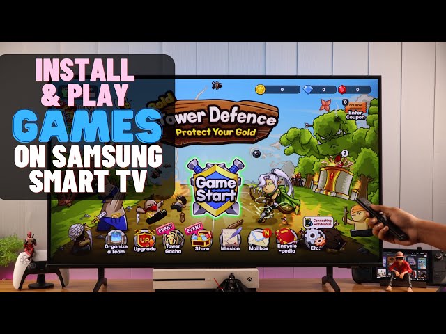 Samsung Smart TV: How To Download and Play Games! [Access Games]