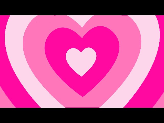 Heart background - Free Background Loops - background video love - TikTok Eye Trend - Pink