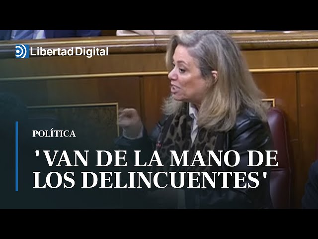 Macarena Montesinos destroza a Bolaños: "Van de la mano de los delincuentes"