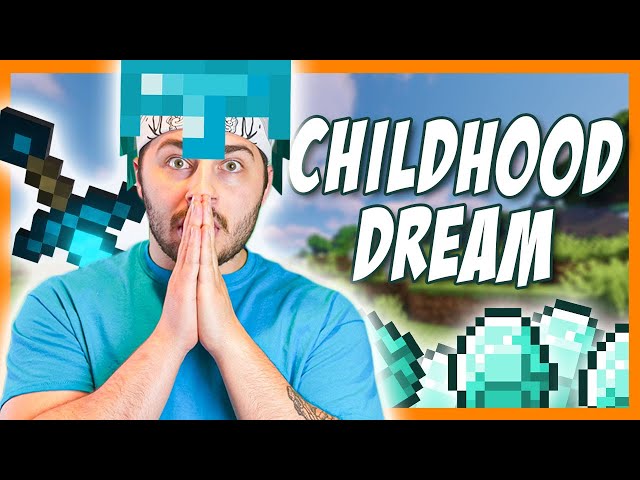 I Attempt My Childhood DREAM... | Minecraft 1.16 lets play