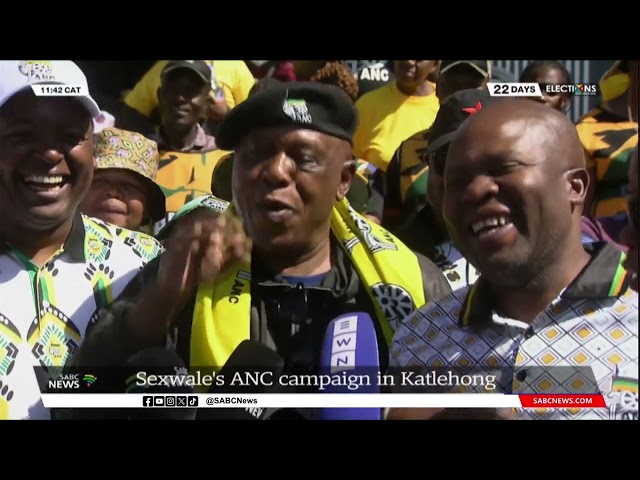2024 Elections | Toyko Sexwale campaigns in Katlehong