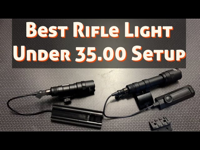 Best Rifle Light Under 35.00 (Update & Deal)