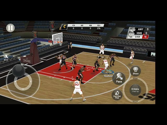 NBA 2K20 (by 2K, Inc.) - sports game for android and iOS - gameplay.