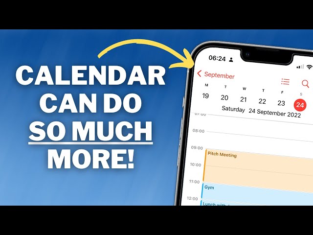Master the iPhone Calendar App with these Tips!