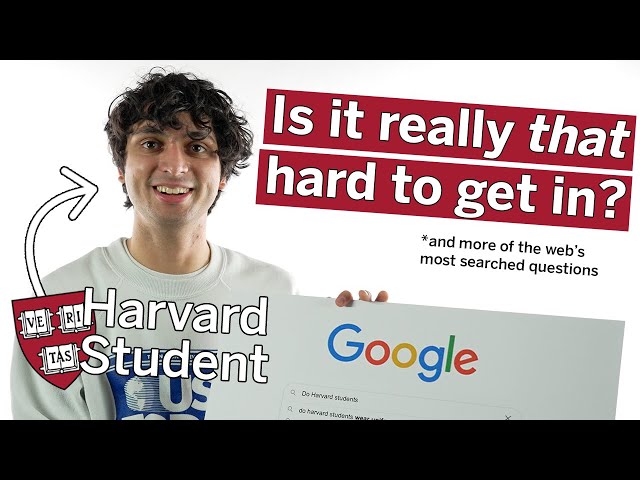 5 Harvard Students Answer the Web's Most Searched Questions 👀