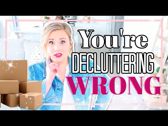 Decluttering MISTAKES Keeping You STUCK!!