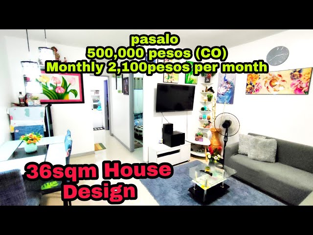 36sqm House Design Bungalow | Small House Philippines