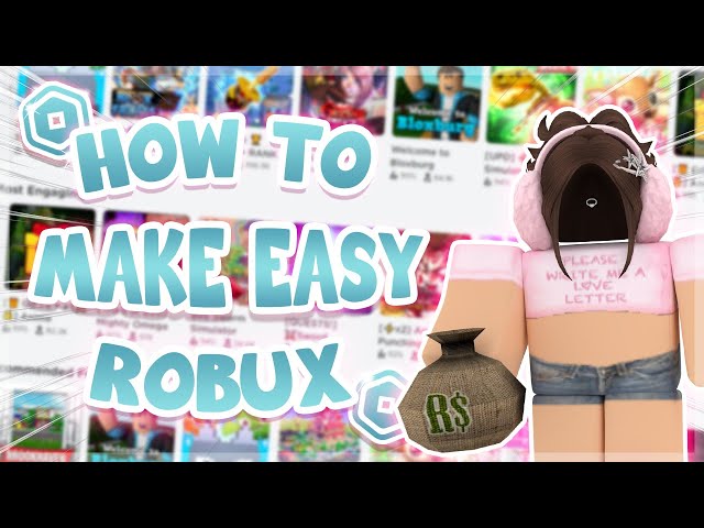 How to make Robux on Roblox EASY