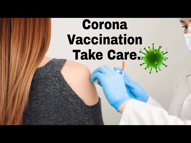 Corona vaccination precautions | vaccine sy phely ki care  | Informational  News TV