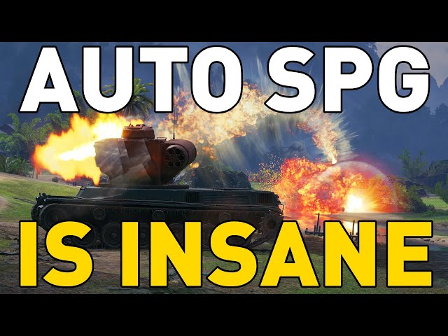 AUTOCANNON SPG IS INSANE in World of Tanks!