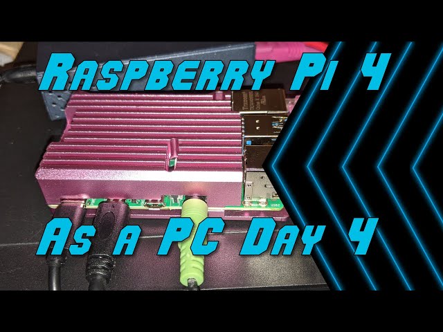 Week of Raspberry Pi 4 as a Desktop PC – Day 4 Manjaro