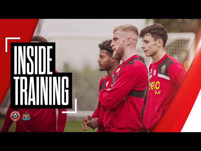 Sprinting & Small Sided Games | Inside Shirecliffe | Sheffield United Training ahead of Newcastle 🏃