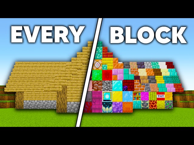 I Collected EVERY Block in Survival Minecraft...