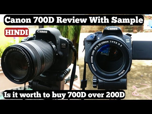 Canon 700D Review In Detail Hindi