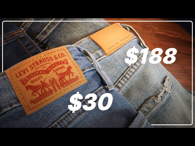 $30 Levi’s vs. $188 Citizens of Humanity Jeans (Should You Buy Designer Denim?)