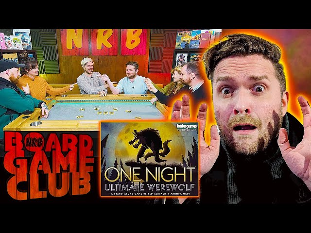 Let's Play ONE NIGHT ULTIMATE WEREWOLF | Board Game Club