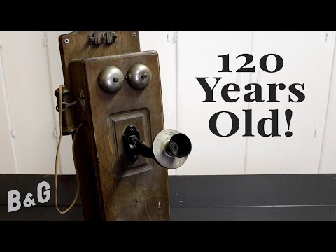 1900s Antique Telephone Restoration