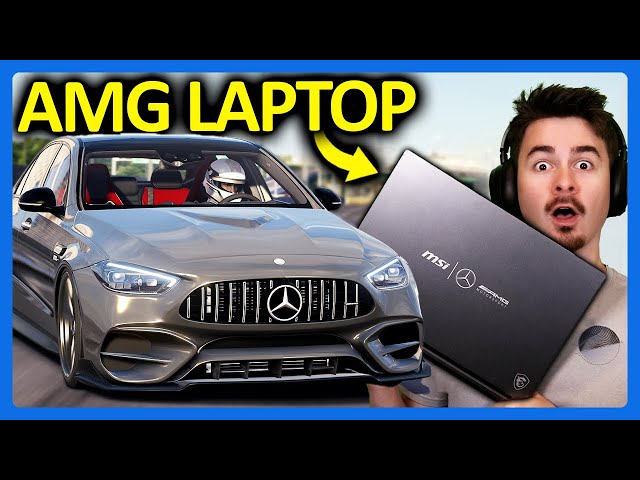 They Sent Me an AMG Laptop!?! (MSI Stealth 16 AMG Edition)