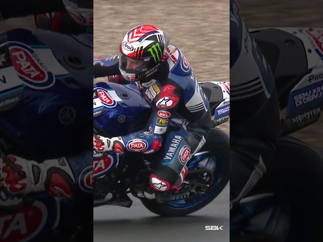 Rea slow-mo at the Cathedral of Speed🍿 | 2024 #DutchWorldSBK 🇳🇱