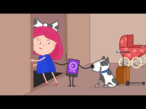 Zeichentrickfilm für Kinder auf Deutsch. Smarta und ihre magische Tasche. Wer ist im Keller?