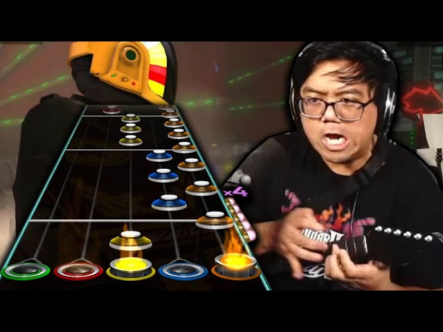 i used the new riffmaster guitar controller to get a pretty neat FC