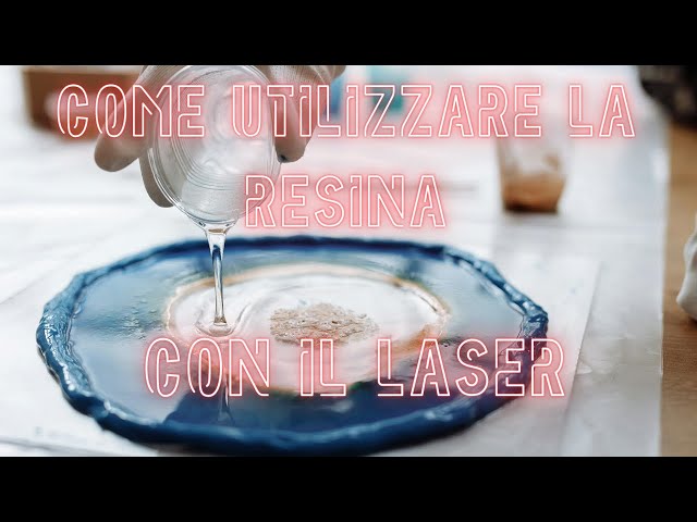 Come usare la resina con un laser a diodo