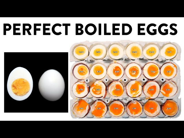 Perfect Boiled Eggs | Kenji's Cooking Show