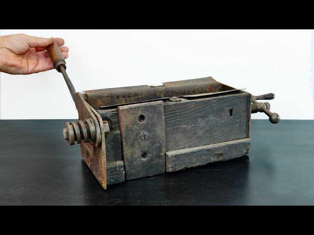 Vintage Tobacco Cutter Restoration