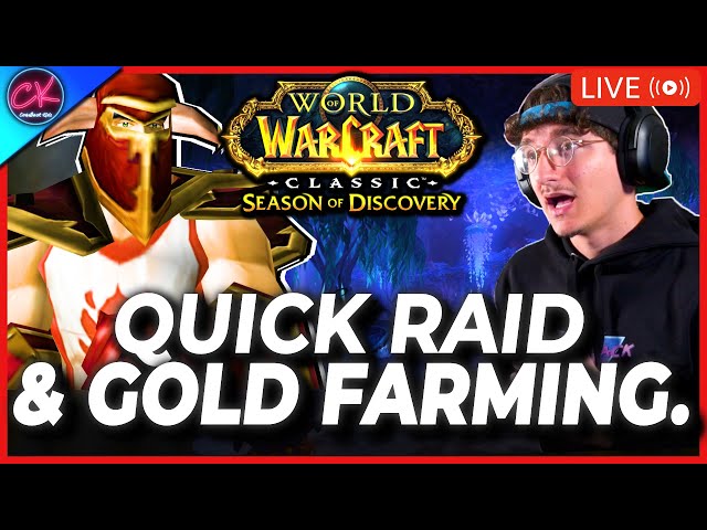 🔴LIVE - Easy Raid, Gold Farming, and Chill Monday Night VIBES!