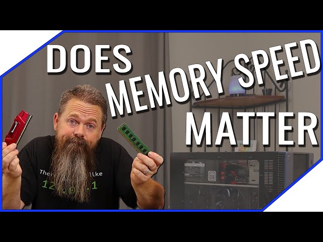 Does Memory Speed Even Matter??
