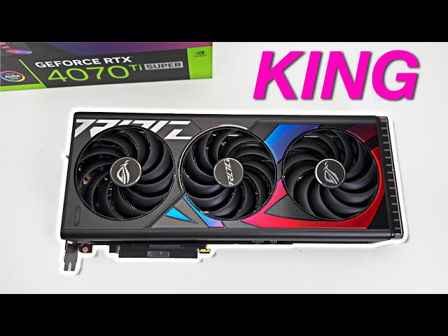 The Best Graphic Card You Can Buy Right Now - ROG Strix RTX 4070 Ti SUPER Review