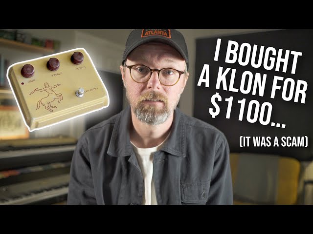 A Gold Klon Centaur for $1100!? Reverb and PayPal Scam