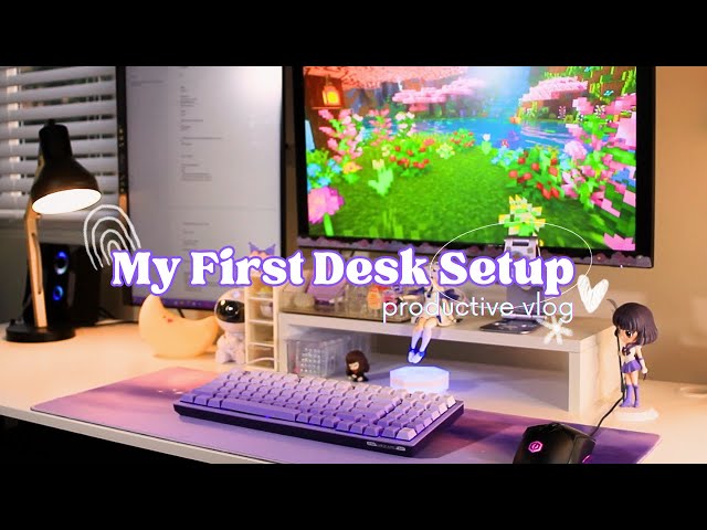 Organizing and Personalizing My Dream Desk Setup