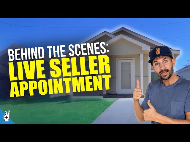 It's Not About Cashflow | Live Subto Seller Appointment