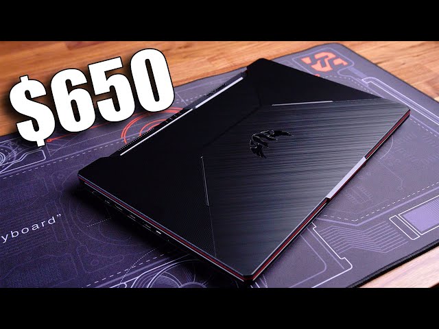 This is the CHEAPEST Gaming Laptop I could find... and it's pretty good!