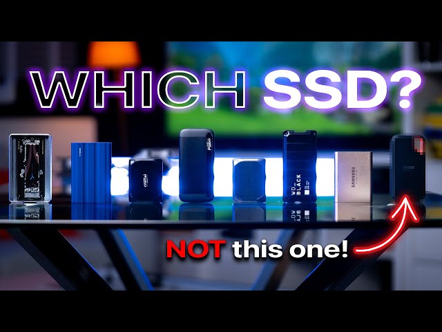 BEST SSDs! Samsung T7 vs SanDisk vs Crucial X8, X9 Pro, WD and Acasis 🔥