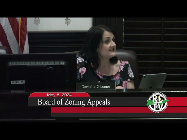 Board of Zoning Appeals - May 8, 2024