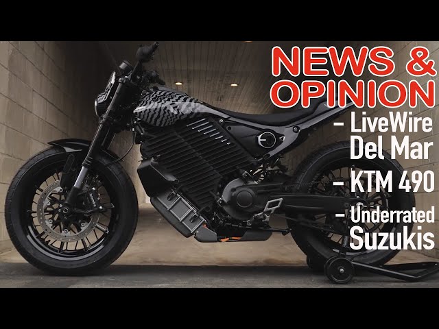Bike news from LiveWire and KTM and a viewer question answered.