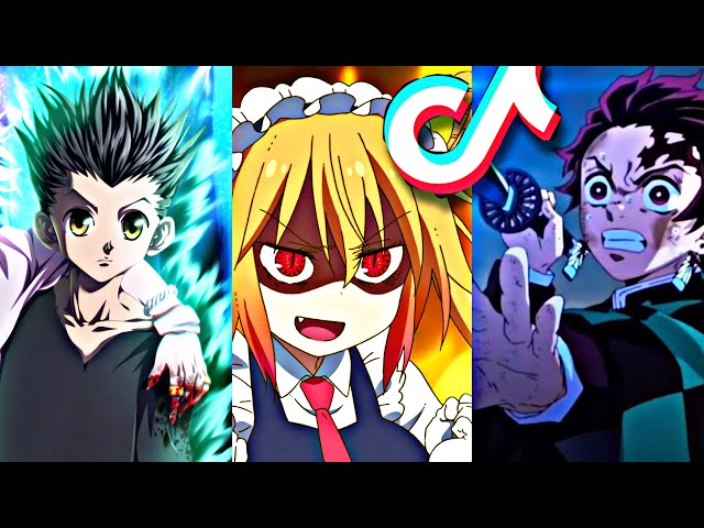 Badass Anime Moments Tiktok compilation PART42 ( with anime and music name)